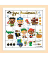 Carte puzzle pirate "joyeux anniversaire" de Cartesdart