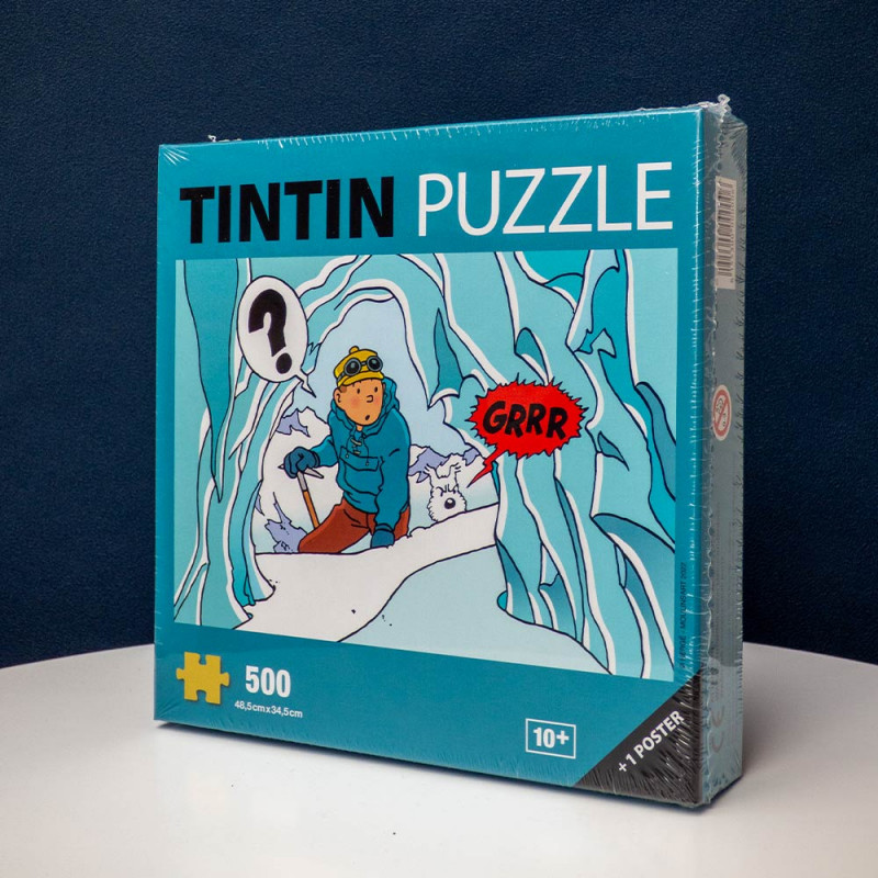 Puzzle Tintin grotte du Tibet 500 pièces & poster 81553