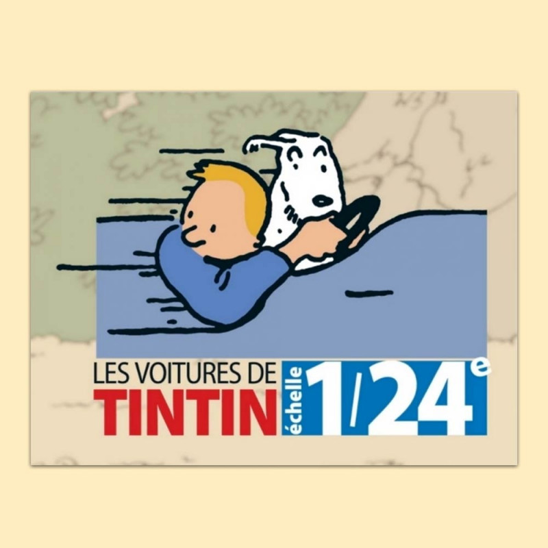 Logo Les voitures de tintin 1/24