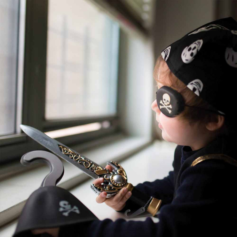 Pirate avec petit poignard pour les enfants (déguisement)