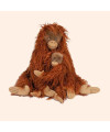 Peluches orang-outan singe Moulin Roty