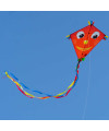 Cerf-volant rouge Happy Eddy pour enfant