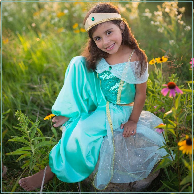 Costume princesse Jasmine petite fille