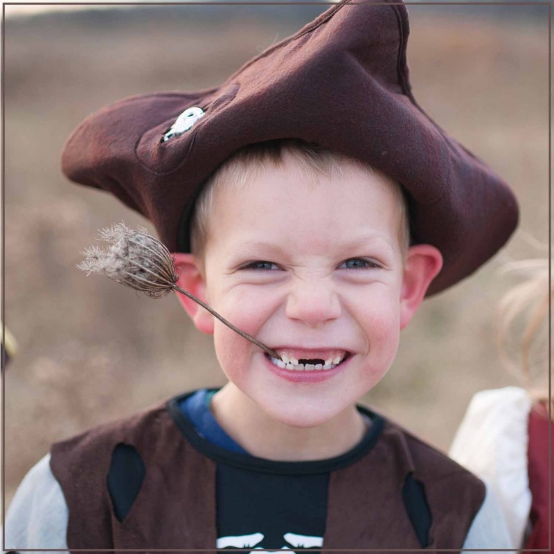 Déguisement Pirate avec un magnifique chapeau - Mise en scène garçon