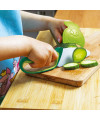 Couteau de cuisine pour enfant vert de Chefclub Kids