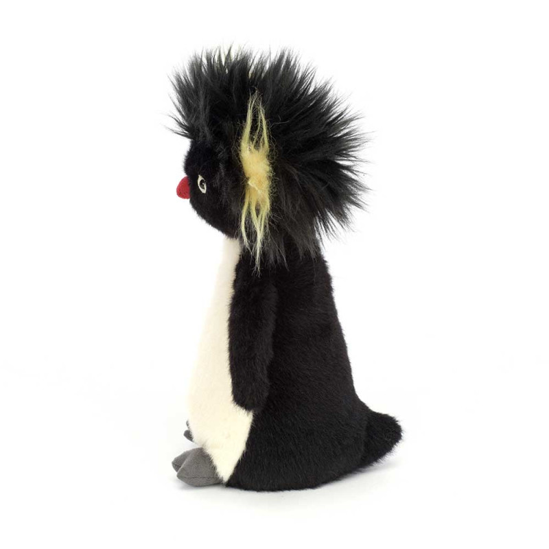 Petit pingouin Ronnie noir de Jellycat RON3RP