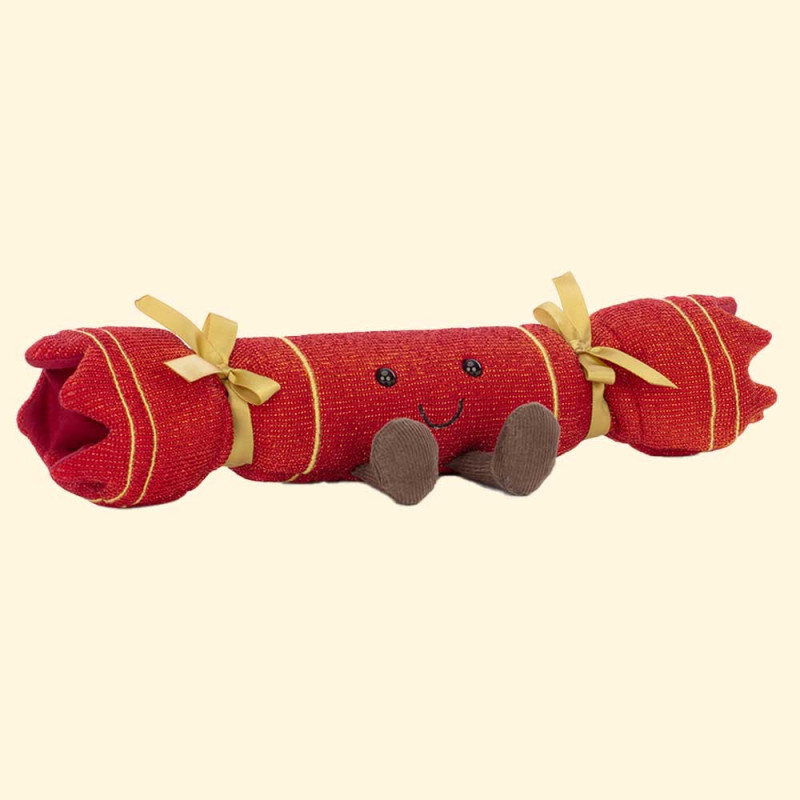Peluche bonbon cracker de Noël Amuseable de Jellycat