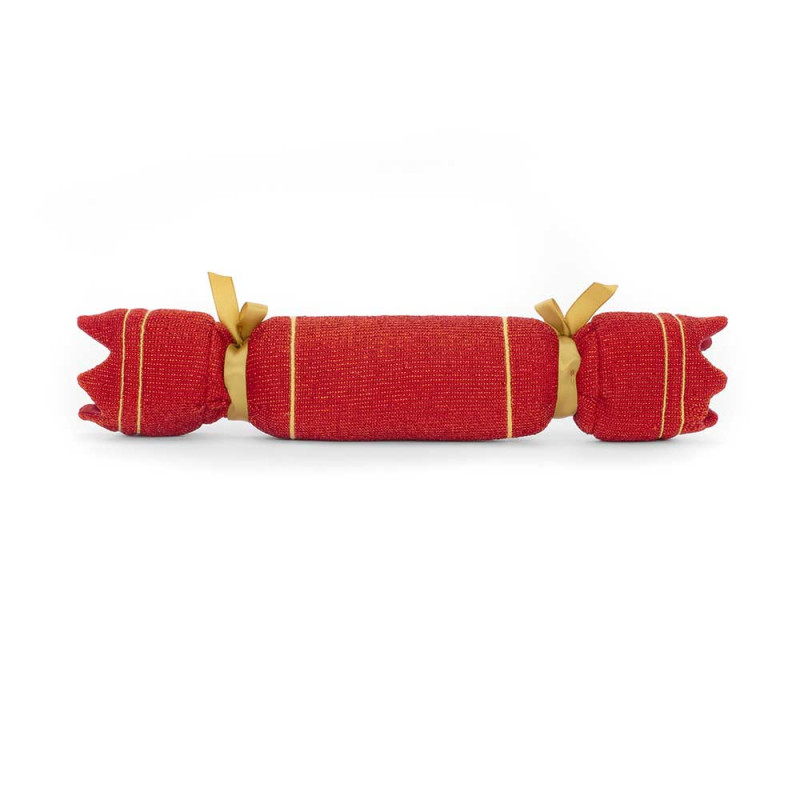 Doudou en forme de cracker de Noël by Jellycat
