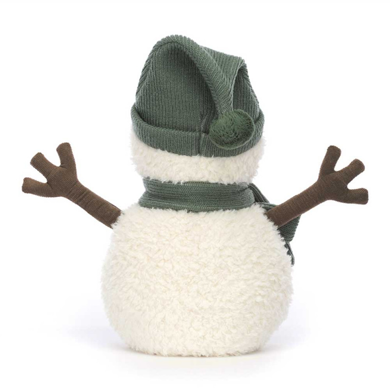 Snowman Maddy avec bonnet et écharpe  SWM2LM