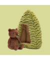 Peluche ours & sapin Forest fauna bear Jellycat