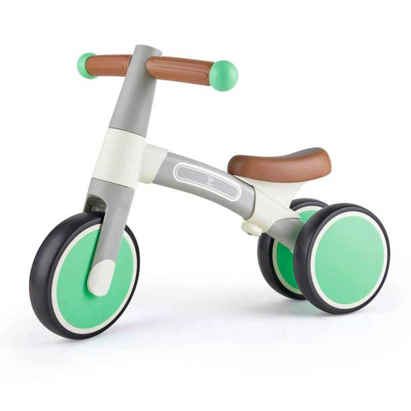 le tricycle vert pastel de Hape