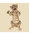 Figurine bébé tigre debout de Papo 50269