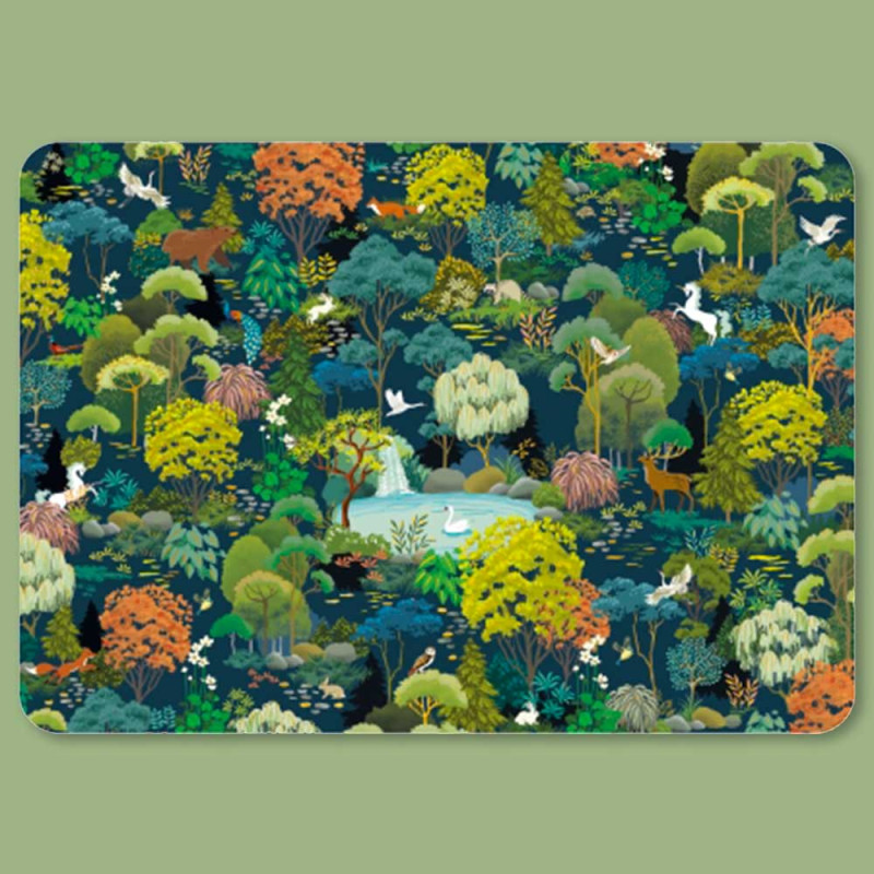 Set de table forêt enchantée de Cartes d'Art SET114