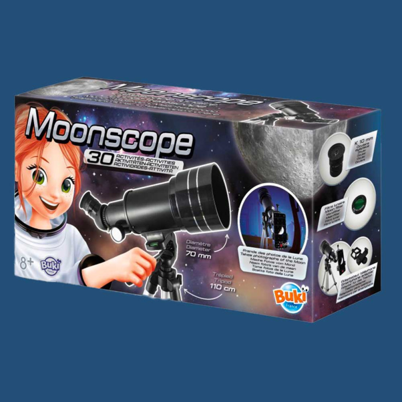 Télescope lunaire 30 activités pour les enfants de Buki