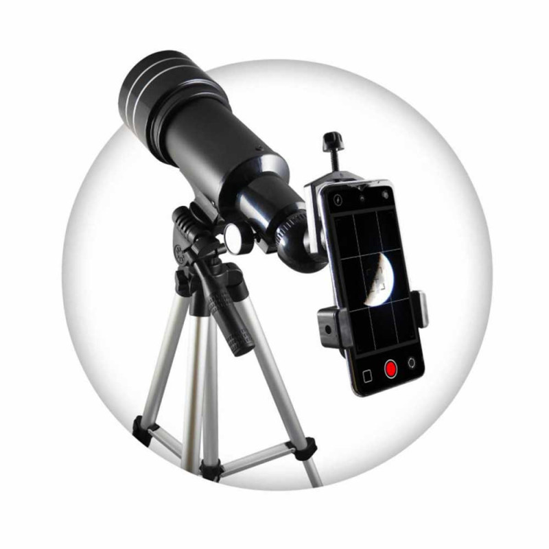 télescope lunaire avec support smarthpone