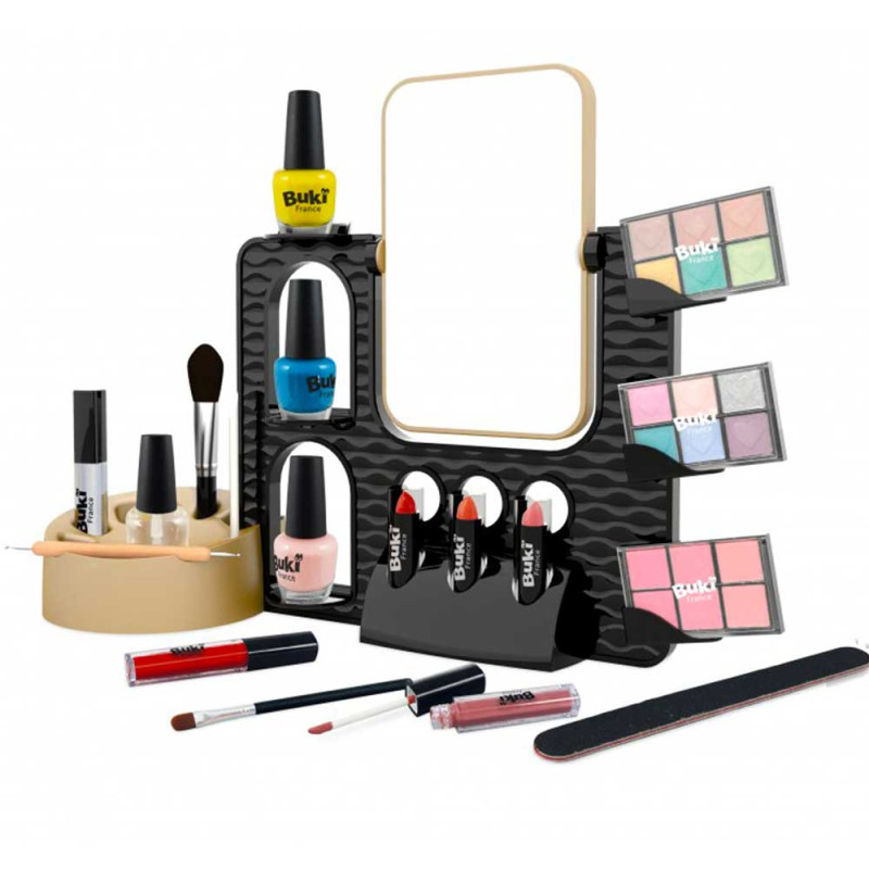 Studio maquillage Make up de Buki avec mirror et rangements 5425