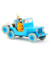 Voiture de collection jeep bleue Objectif Lune 1/24 de Tintinimaginatio
