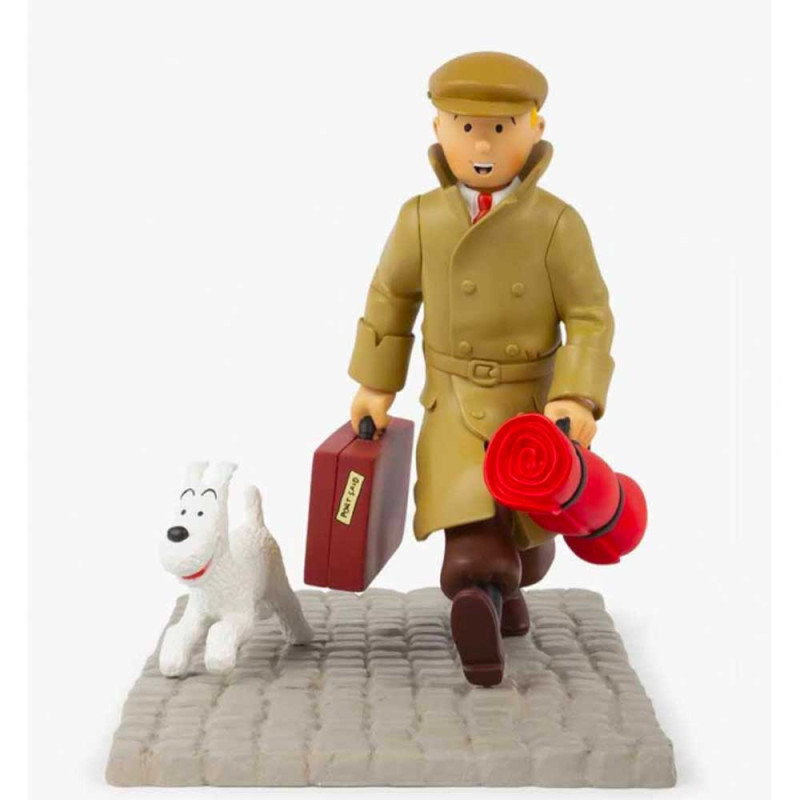 Tintin et Milou autre vue statuette collection Tintin 45994