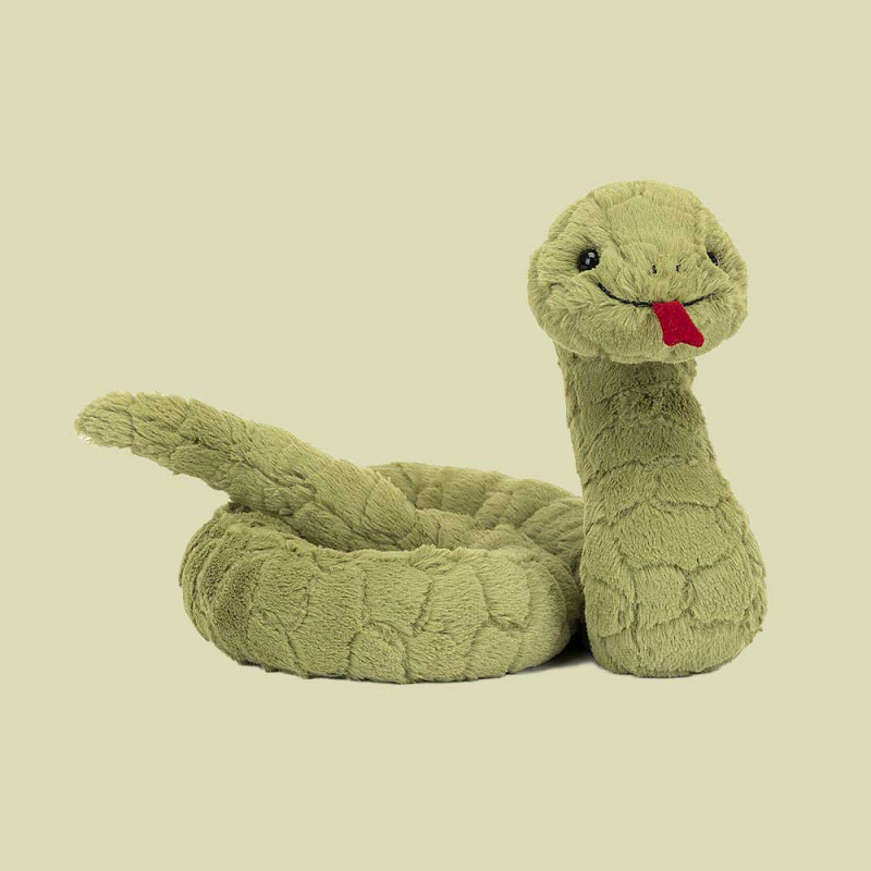 Peluche serpent Stevie snake de Jellycat