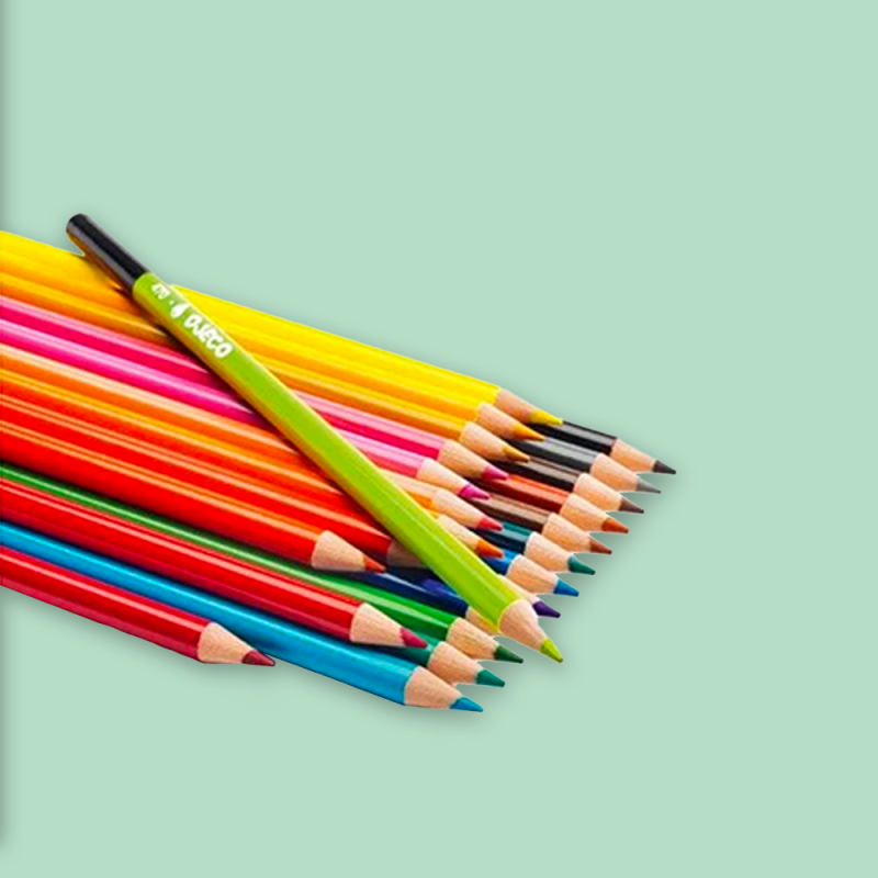 24 crayons aquarelleables FSC - Djeco