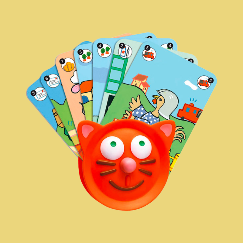 Porte-cartes Djeco Chat pour enfants