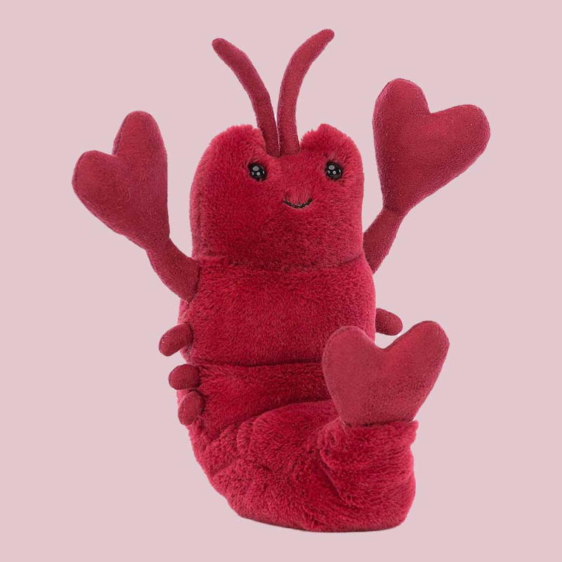 Peluche homard Love-Me Lobster de Jellycat