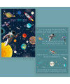 Cartes invitations Mission cosmos Editions Cartes d'art