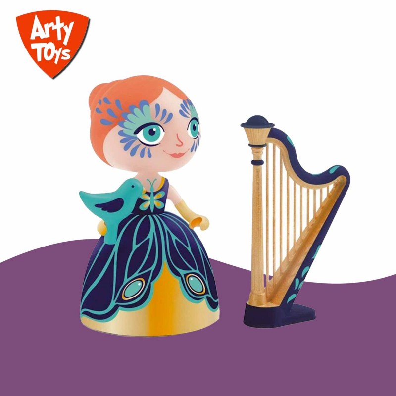 Elisa & Ze Harp Princesse Arty Toys 6771