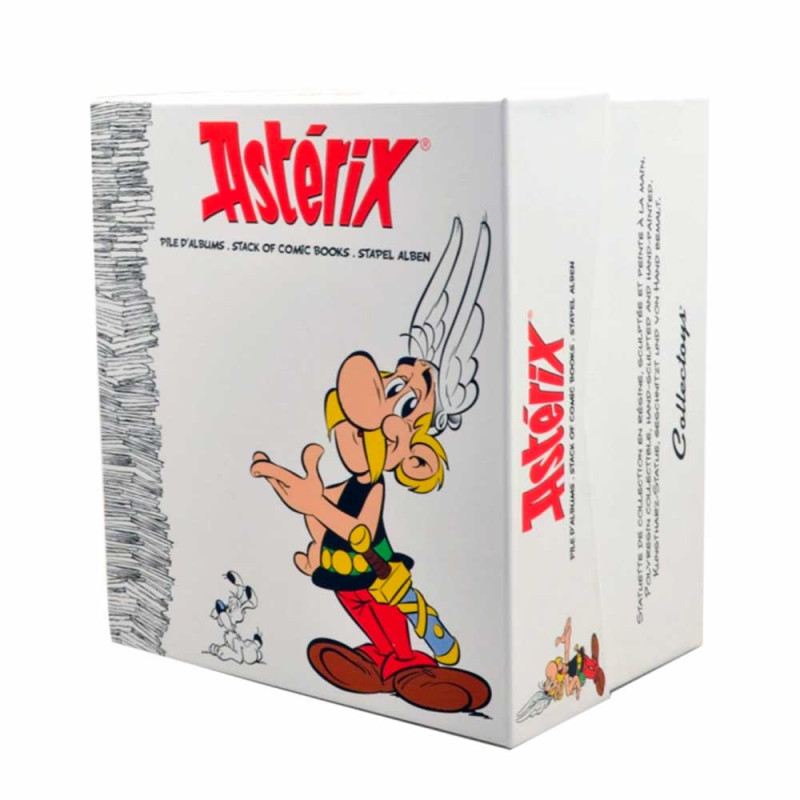 Boite de la figurine Asterix pile d'album