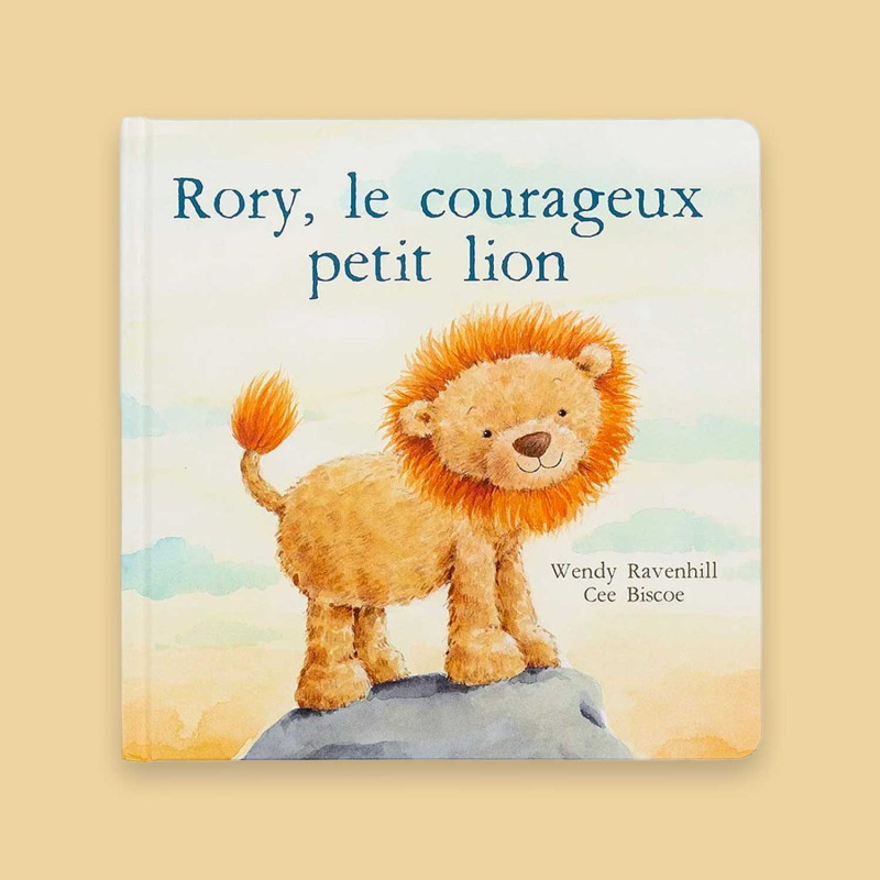 Livre Rory le courageux petit lion Jellycat