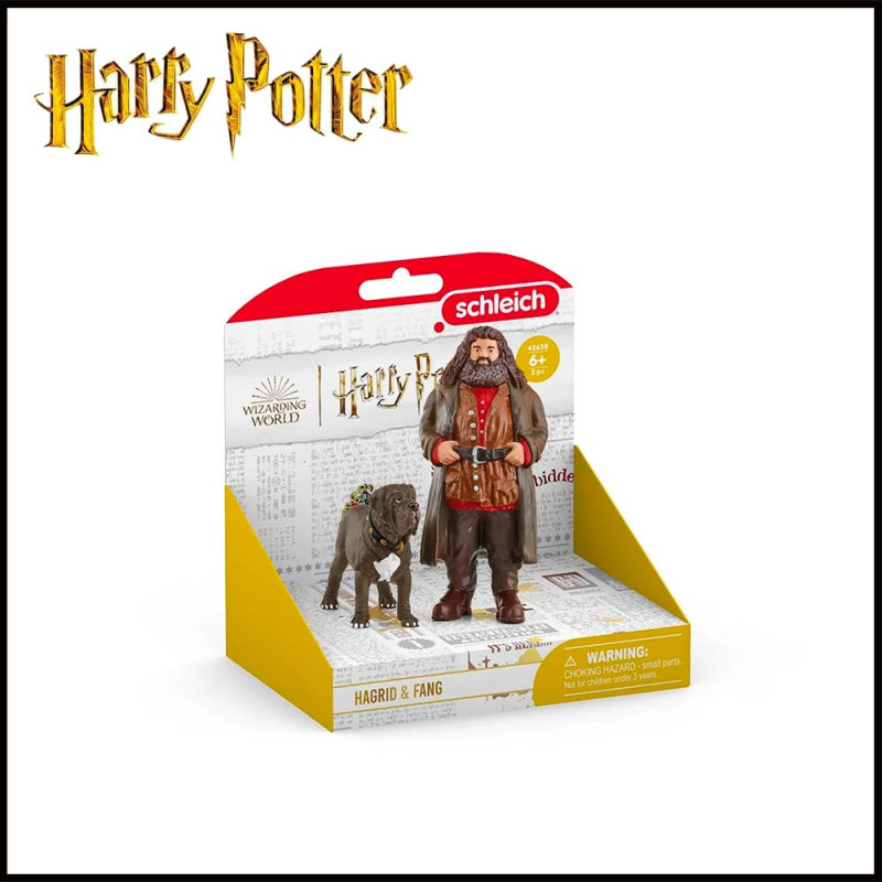 Hagrid et Crockdur Boite Figurines