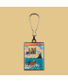 Porte-clés métal - L'Île noire Tintinimaginatio
