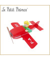 Tirelire Le Petit Prince Avion Rouge - Plastoy