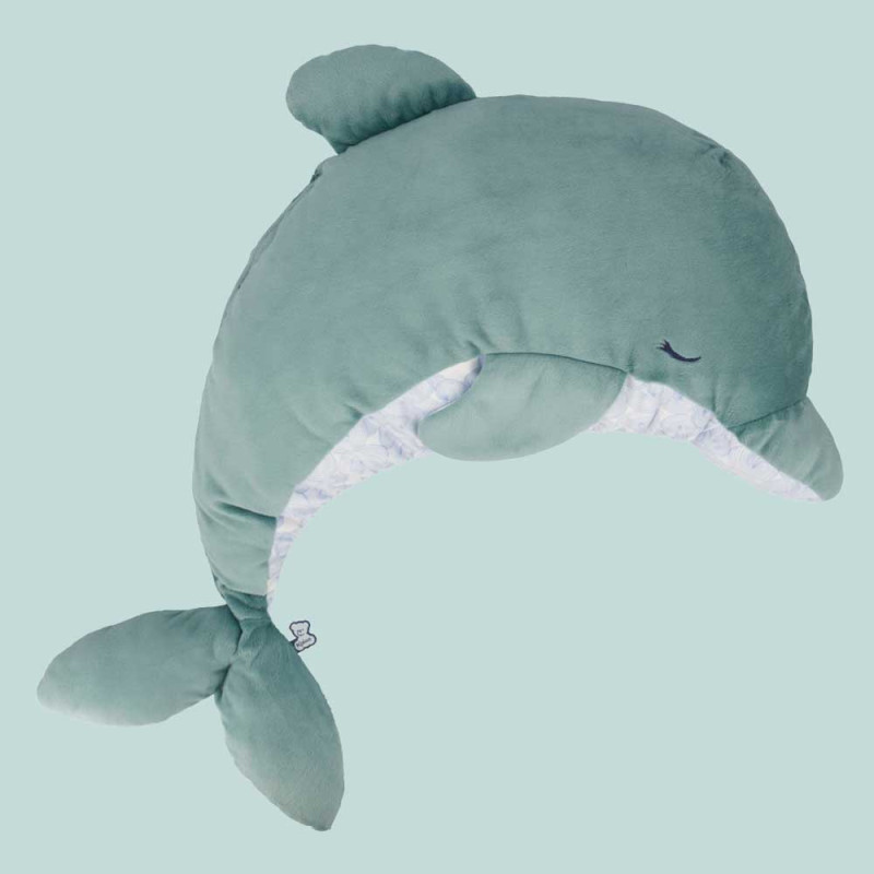 Grande peluche évolutive dauphin de Kaloo