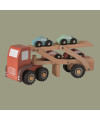 Camion de transport pour voitures en bois