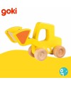 Tracteur chargeur de chantier en bois de Goki