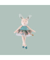 Petit lapin bleu La petite école de danse de Moulin Roty