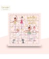 Carte Puzzle Enfant "Les Ballerines" de Cartesdart
