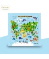 Carte Puzzle Enfant "Le puzzle du monde" de Cartesdart