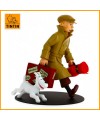 Figurine Tintin "Ils Arrivent !" Résine Moulinsart