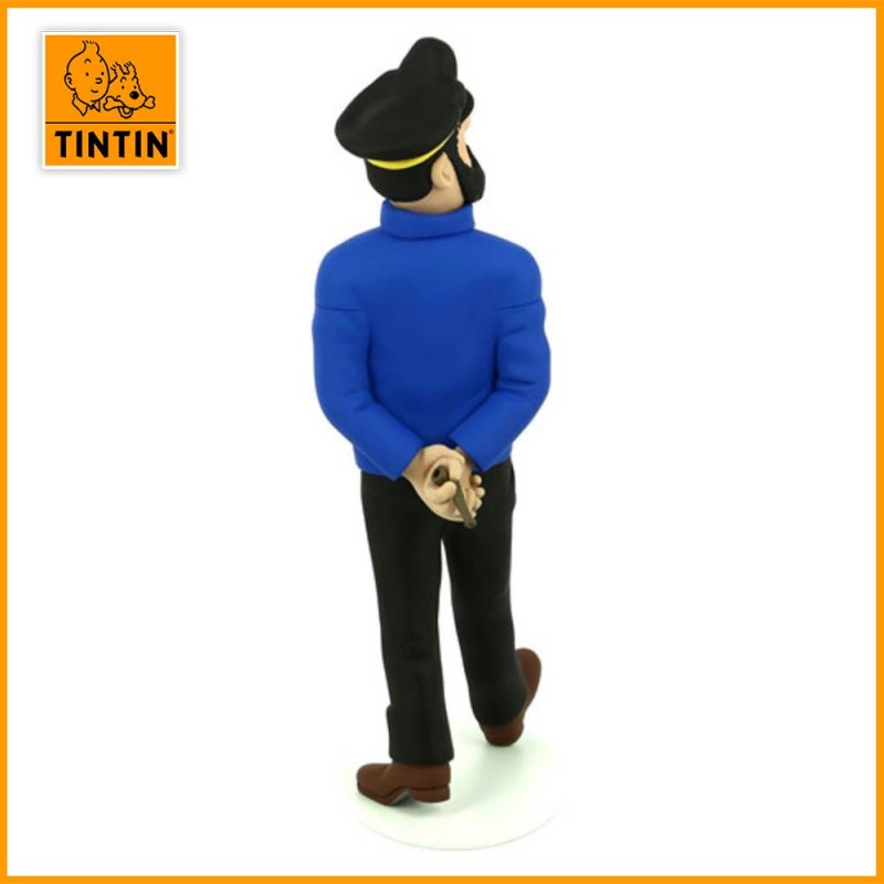 Statuette Haddock de la collection Musée Imaginaire figurine Tintin - vue de dos