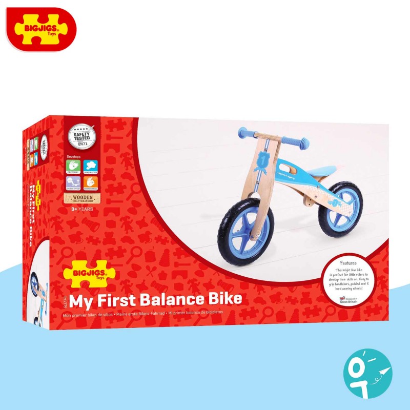 Boite du vélo 2 roues sans pédale pour les jeunes enfants (dès 3 ans)