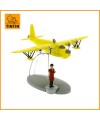 L'hydravion jaune Nestor - Les 7 boules de cristal - En Avion Tintin