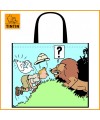 Sac shopping Congo Tintin plastifié de Moulinsart