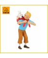 Figurine Tintin ramène Milou - Figurine PVC (grand modèle) 42508
