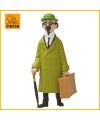 Figurine Tournesol "valise" - Figurine Tintin PVC (grand modèle) 42446