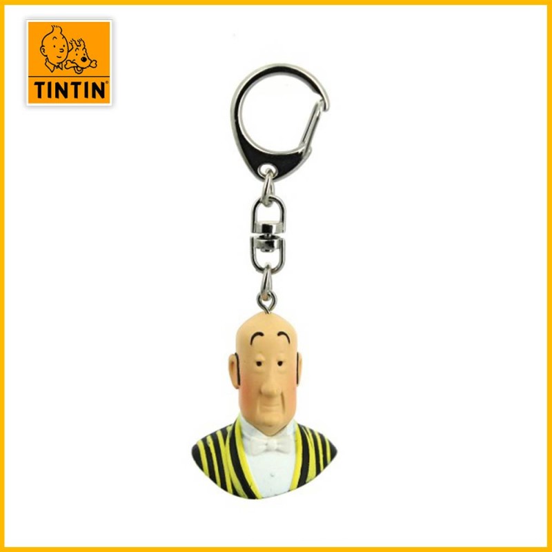Porte-clés Tintin - Buste Nestor Moulinsart 42321