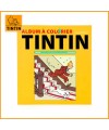 Tintin et des personnages hauts en couleurs - Album à colorier