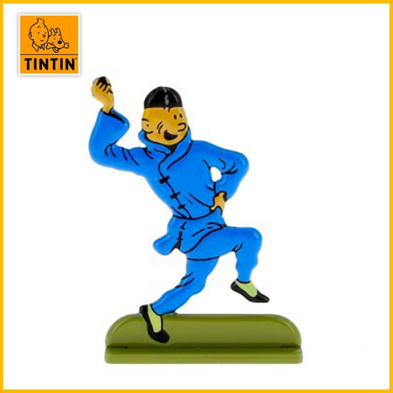 Tintin danse dans le Lotus Bleu