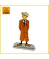 Tintin attend Figurine plate en métal Moulinsart 29202